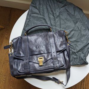 Proenza Schouler PS1 Large in Midnight
